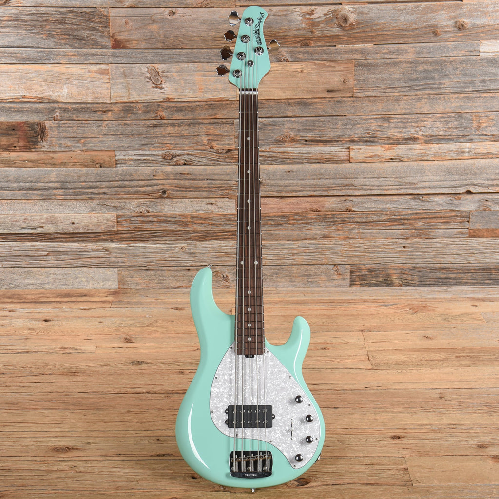 Music Man StingRay Special 5H Surf Green 2024 - View 4 | MusicMarket