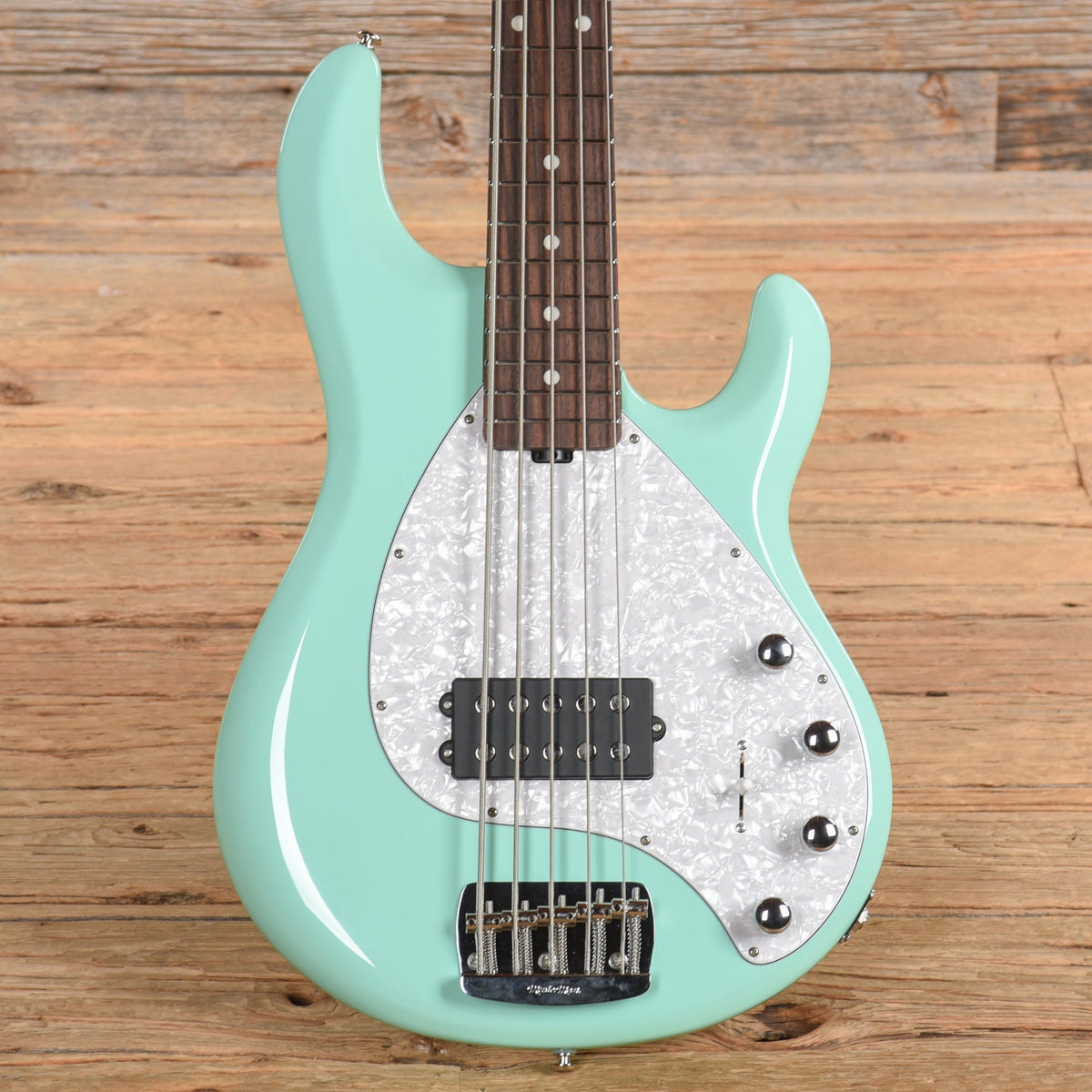 Music Man StingRay Special 5H Surf Green 2024 - MusicMarket