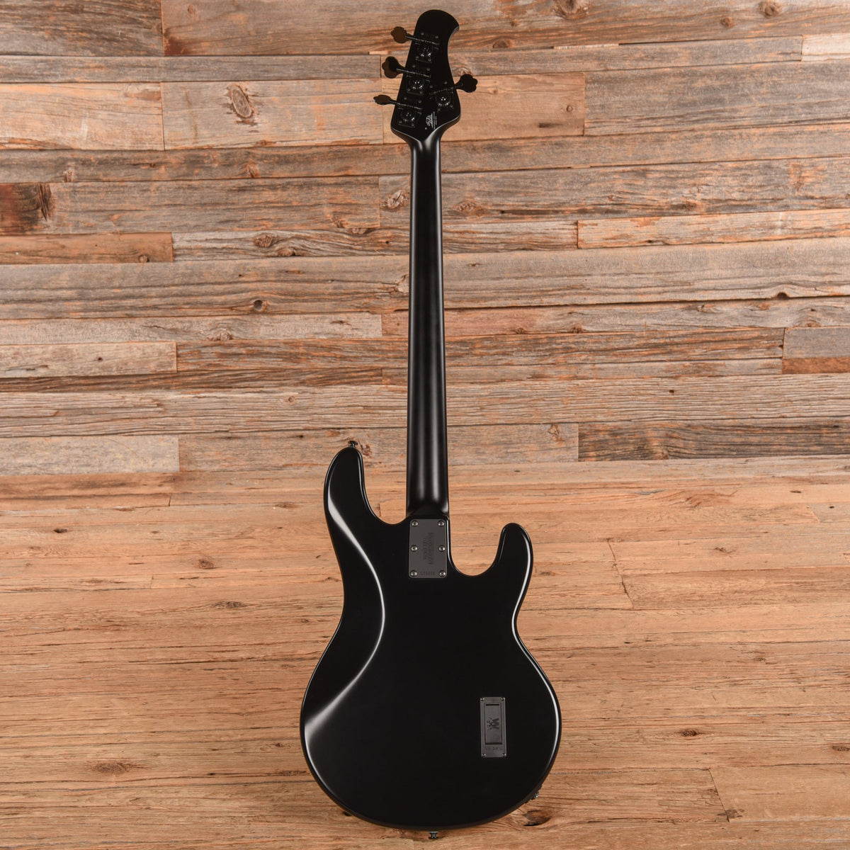 Music Man StingRay 3 EQ H Stealth Black 2017 LEFTY - View 5 | MusicMarket