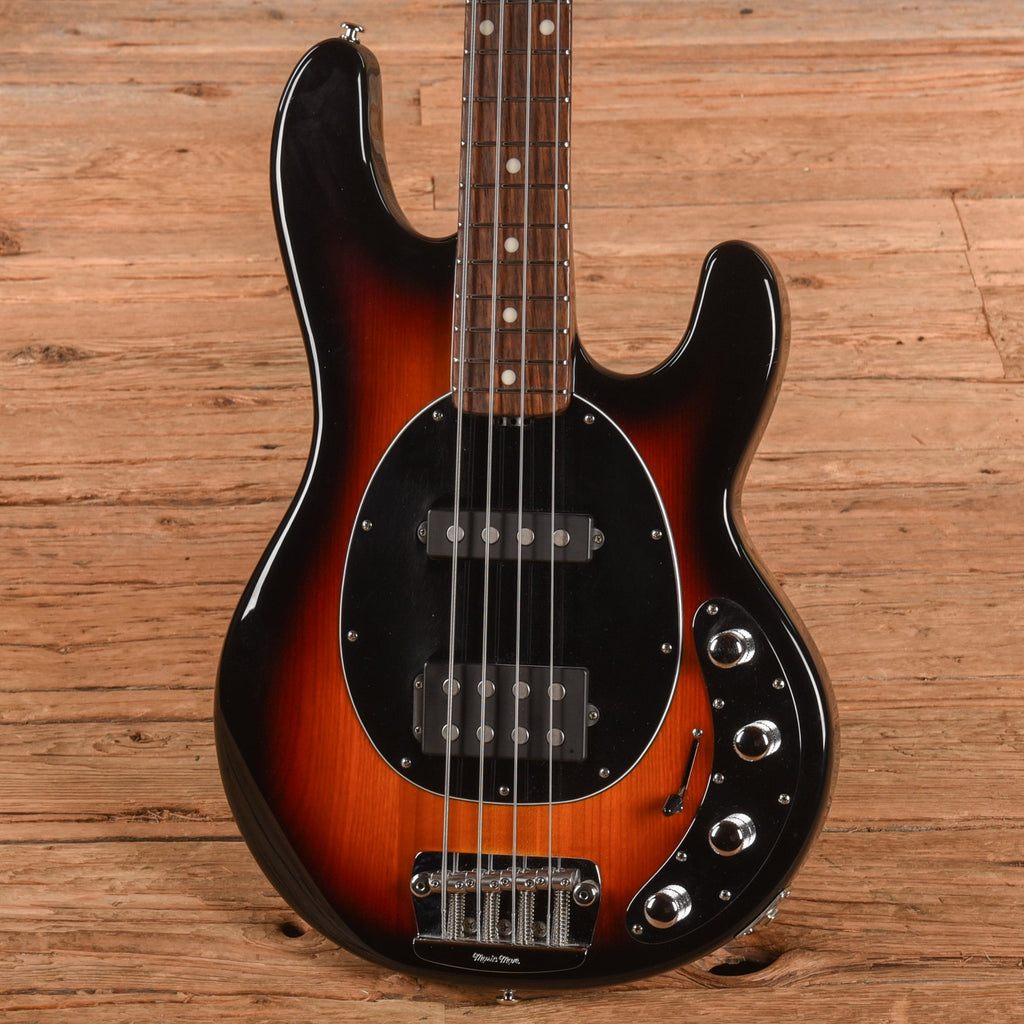 Music Man StingRay 4 HS Neck-Through 3EQ Vintage Sunburst 2018 - View 2 | MusicMarket
