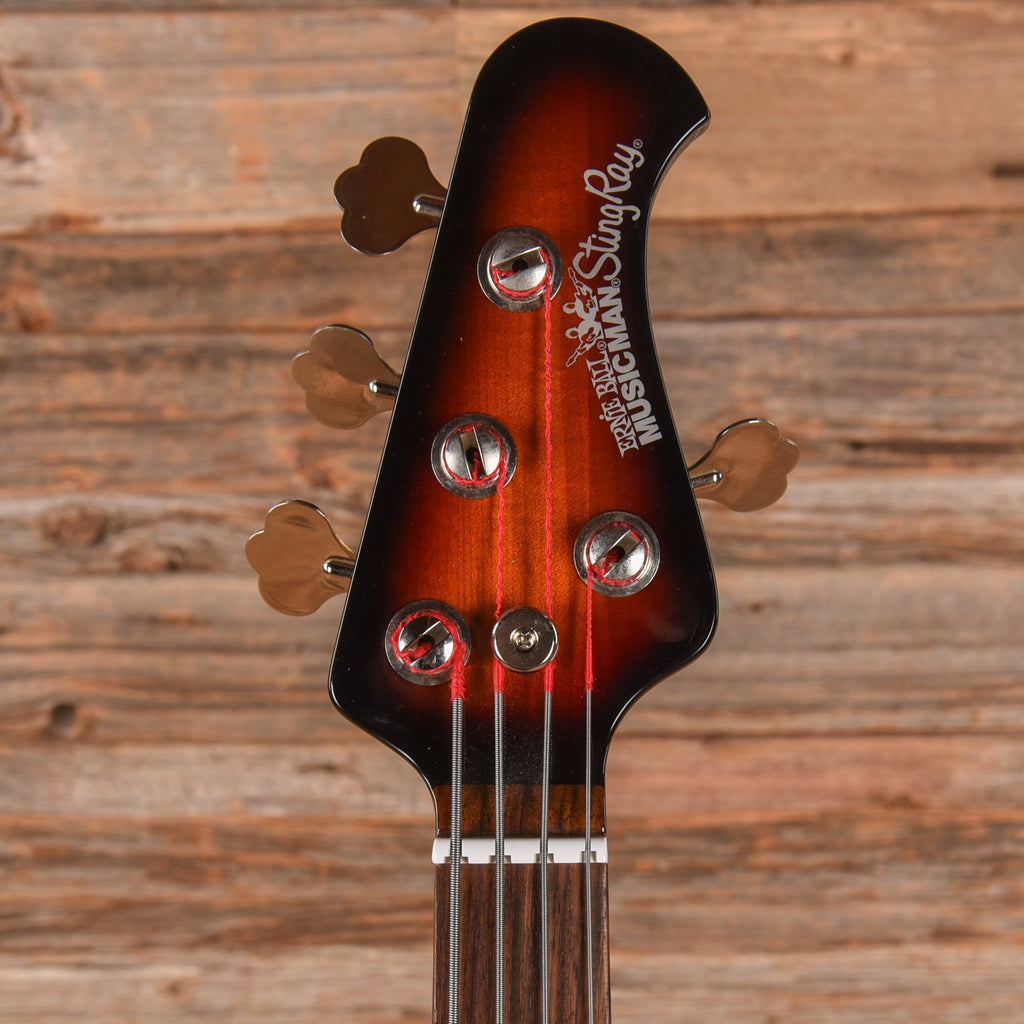 Music Man StingRay 4 HS Neck-Through 3EQ Vintage Sunburst 2018 - View 6 | MusicMarket