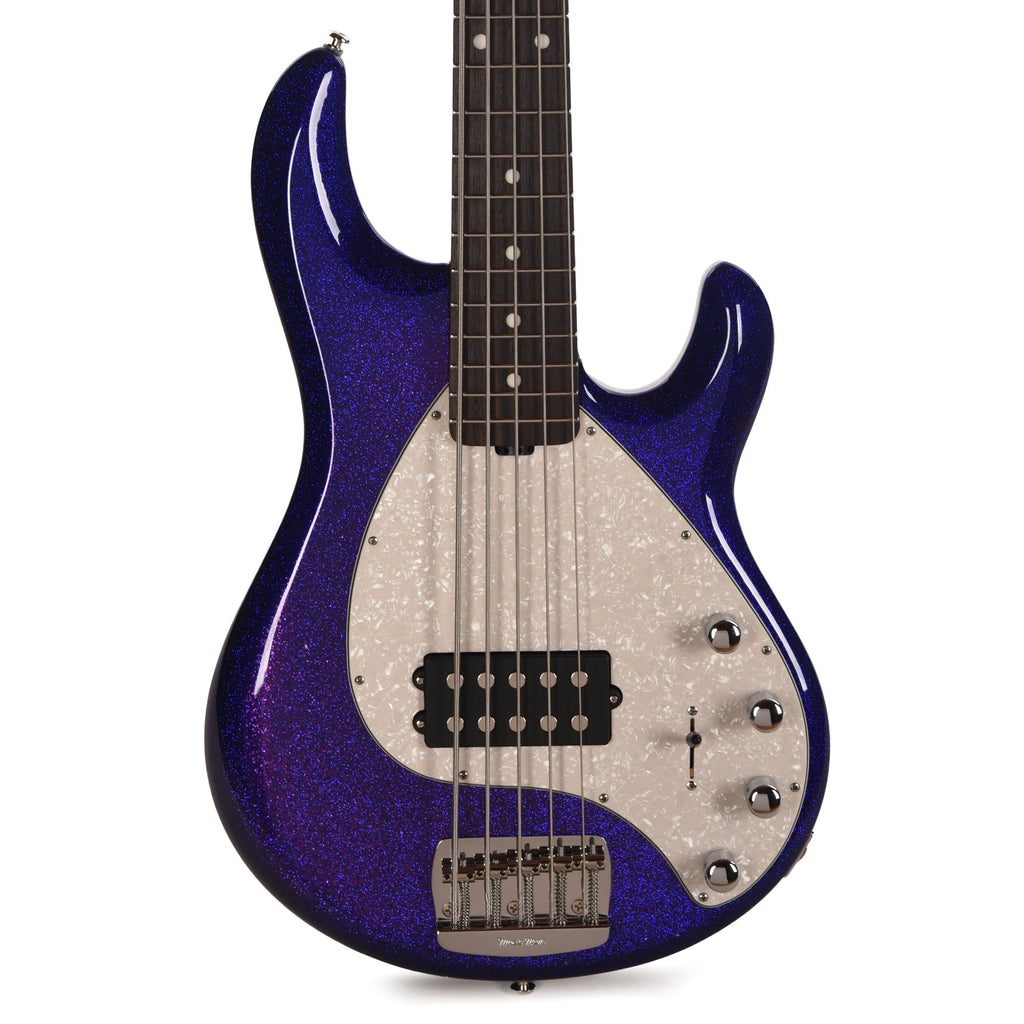 Music Man StingRay Special 5 Bass Violet Sparkle Burst - View 2 | MusicMarket