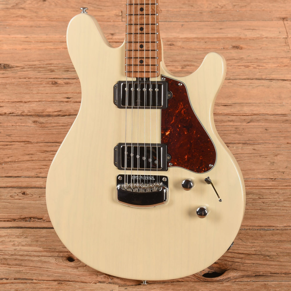 Music Man James Valentine Signature HT Transparent Buttermilk 2017 - View 2 | MusicMarket