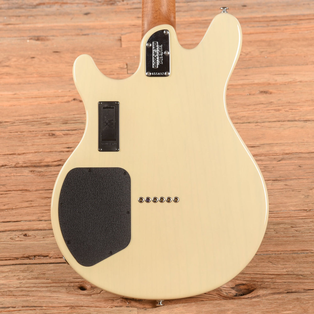 Music Man James Valentine Signature HT Transparent Buttermilk 2017 - View 3 | MusicMarket