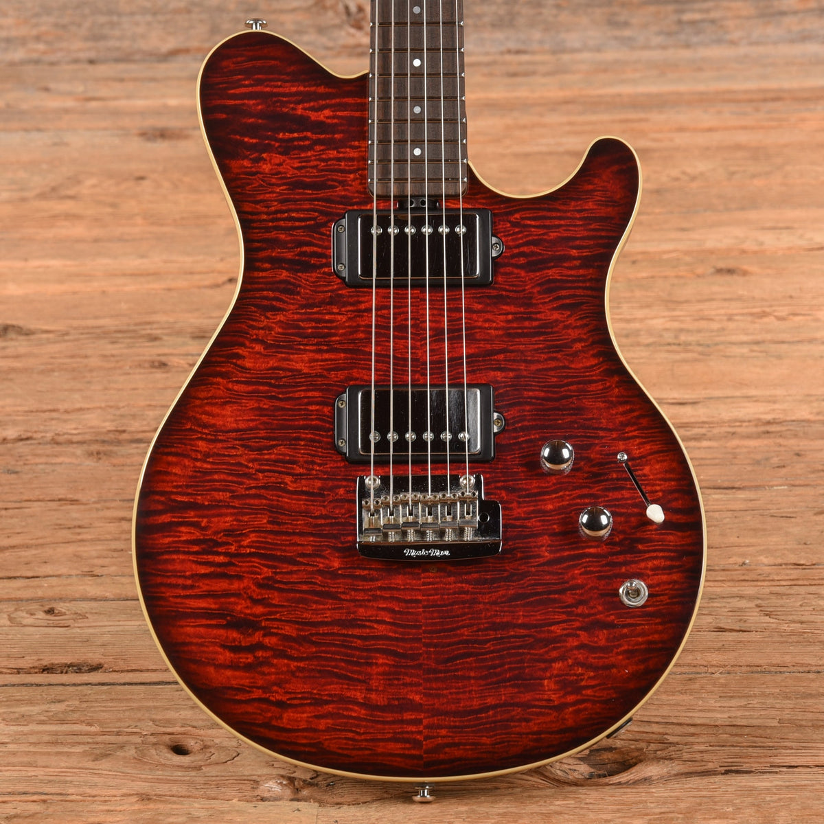 Music Man 25th Anniversary Guitar Trans Red 2009 - MusicMarket