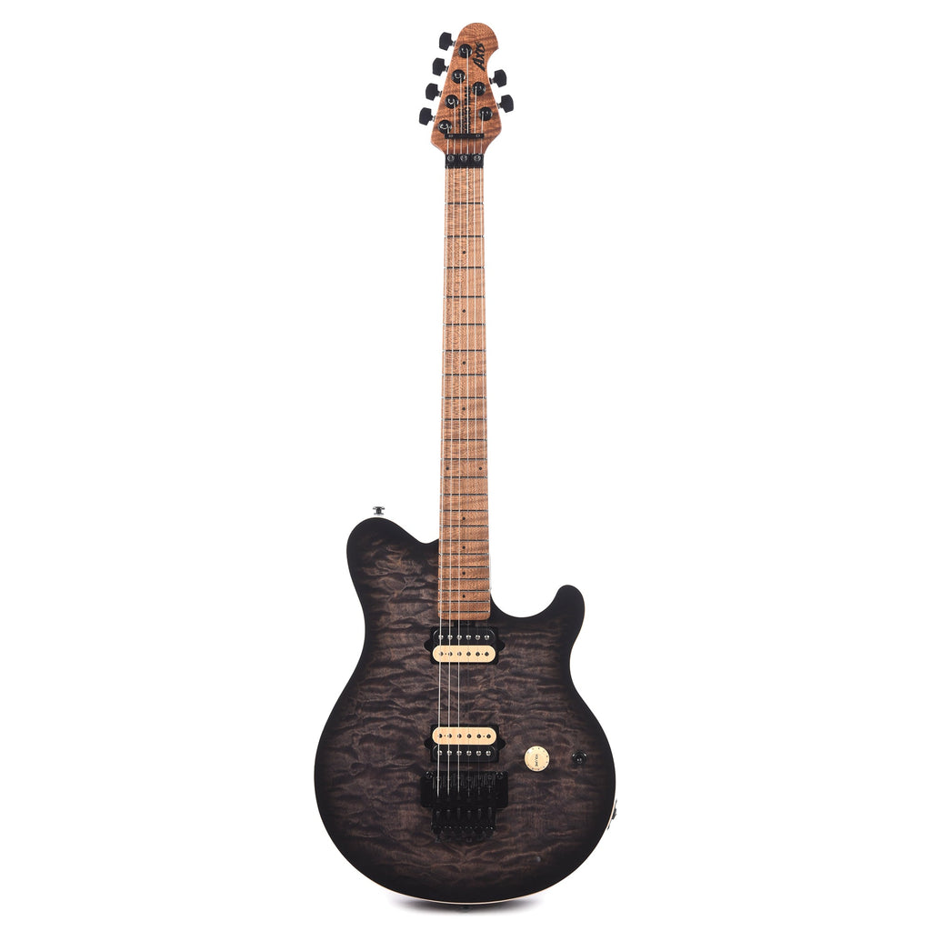 Music Man Axis Charcoal Cloud Quilt Top - View 4 | MusicMarket