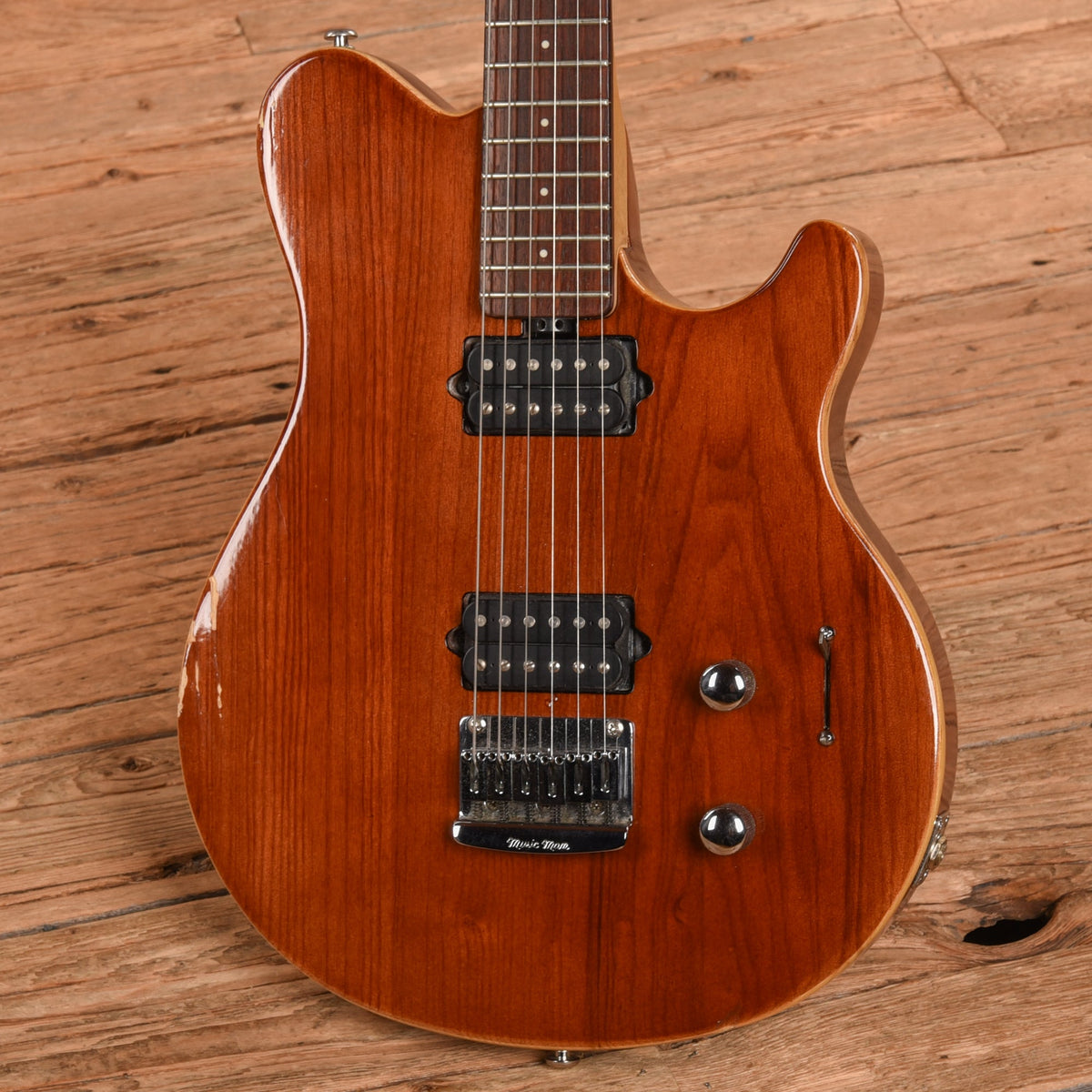 Music Man Axis Sport HH HT Brown 1999 - View 2 | MusicMarket