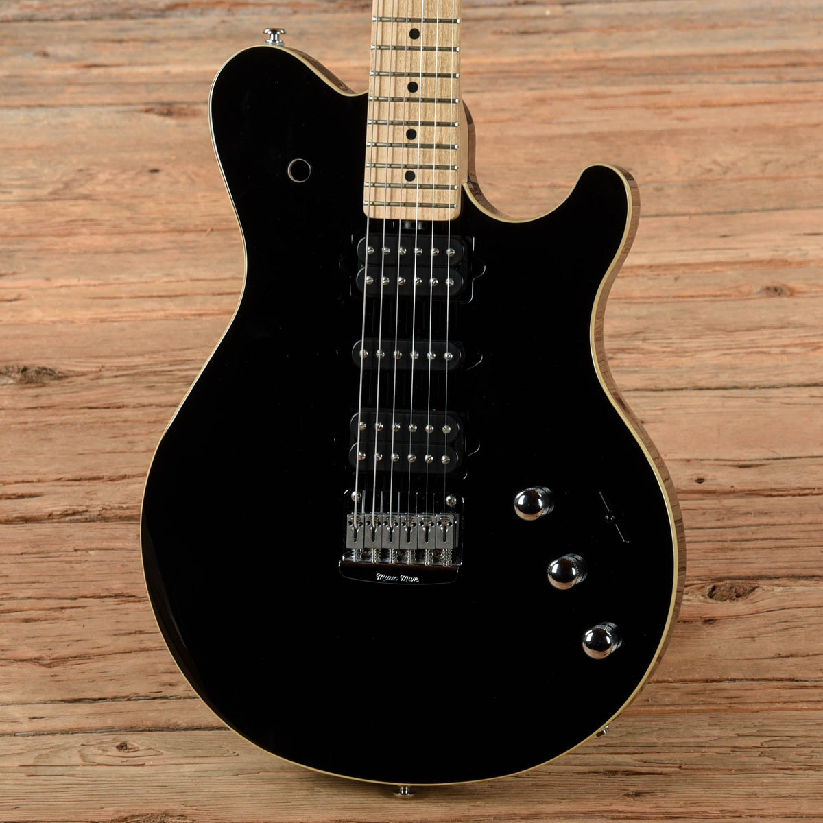 Music Man Game Changer Reflex HSH Hardtail Piezo Black 2012 - View 2 | MusicMarket