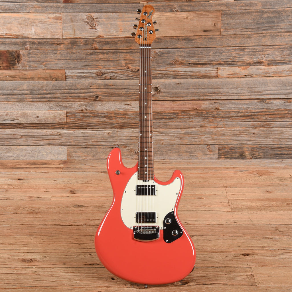 Music Man Stingray RS Coral Red 2018 - View 4 | MusicMarket