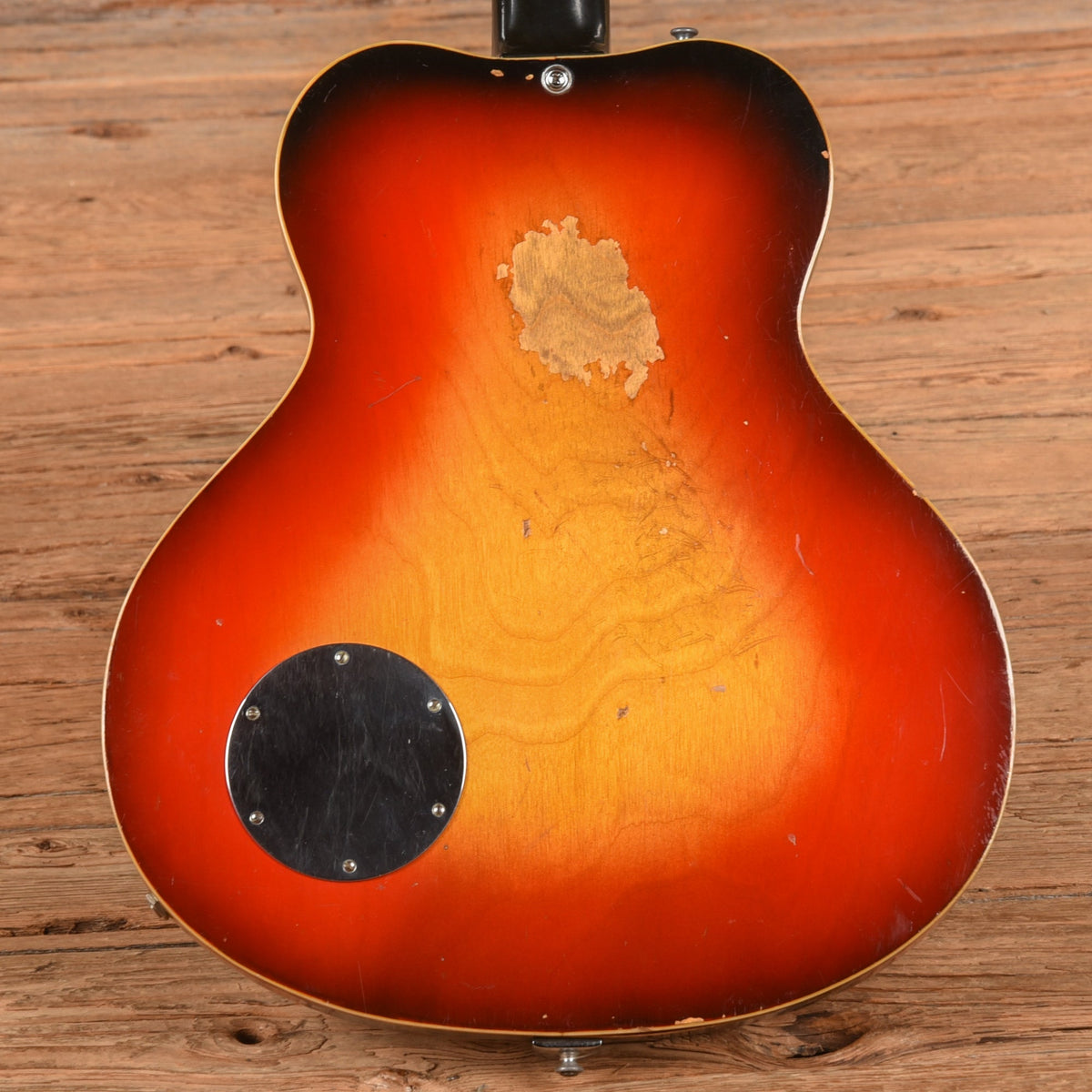 Musicraft Messenger Sunburst 1967 - View 3 | MusicMarket