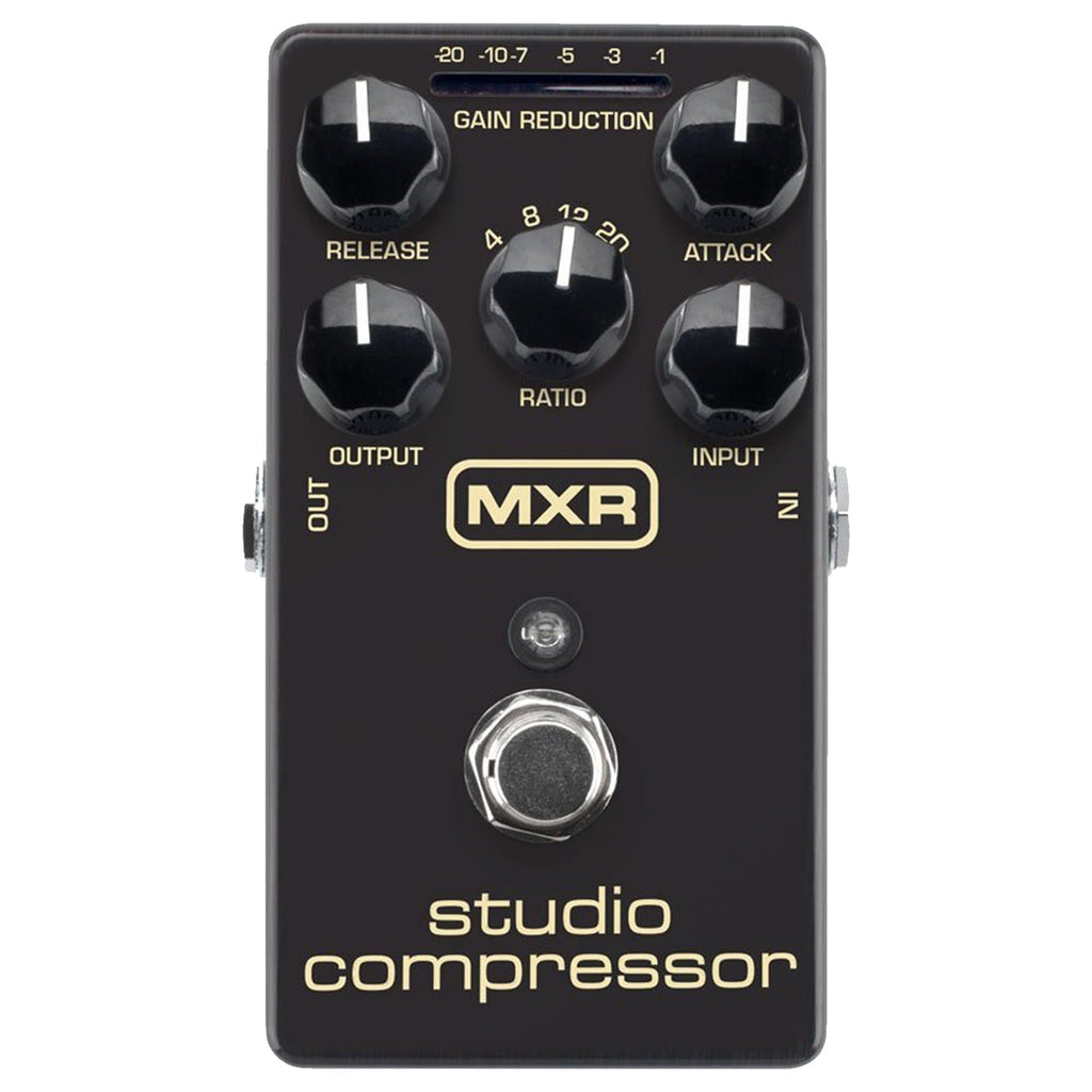 MXR M76 Studio Compressor Bundle w/ Truetone 1 Spot Space Saving 9v Adapter - View 2 | MusicMarket