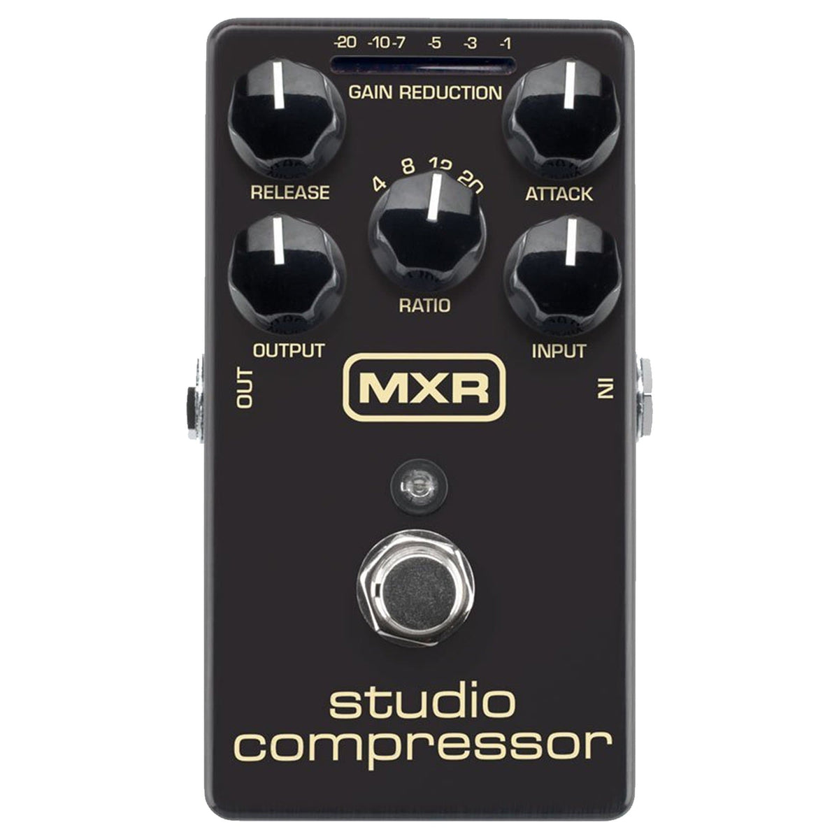 MXR M76 Studio Compressor Bundle w/ Truetone 1 Spot Space Saving 9v Adapter - View 2 | MusicMarket