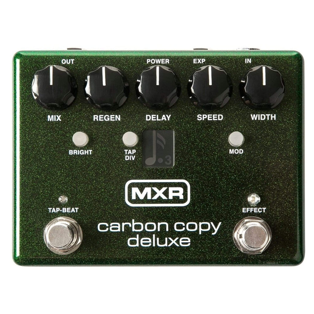MXR Carbon Copy Deluxe Bundle w/ Truetone 1 Spot Space Saving 9v Adapter - View 2 | MusicMarket