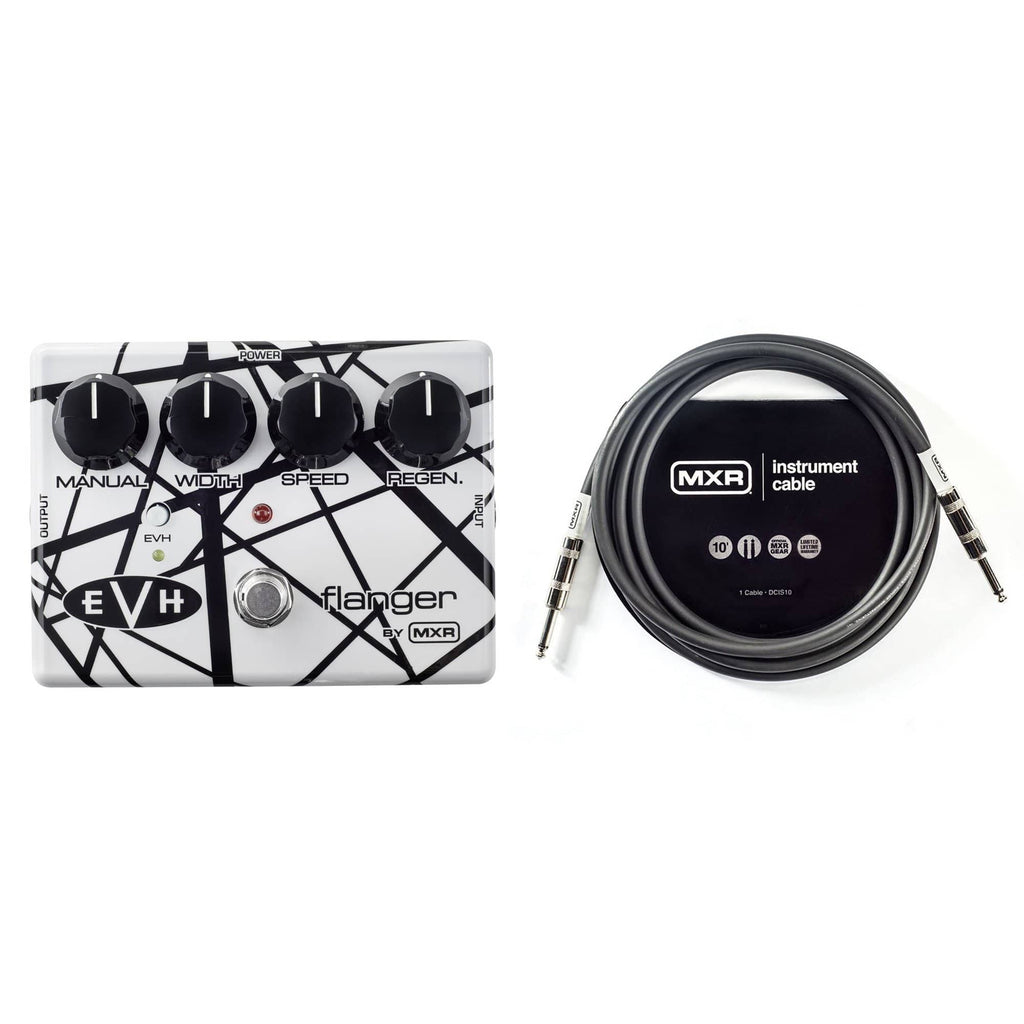 MXR EVH-117 Van Halen Flanger Bundle W/FREE MXR 10ft Instrument Cable - MusicMarket