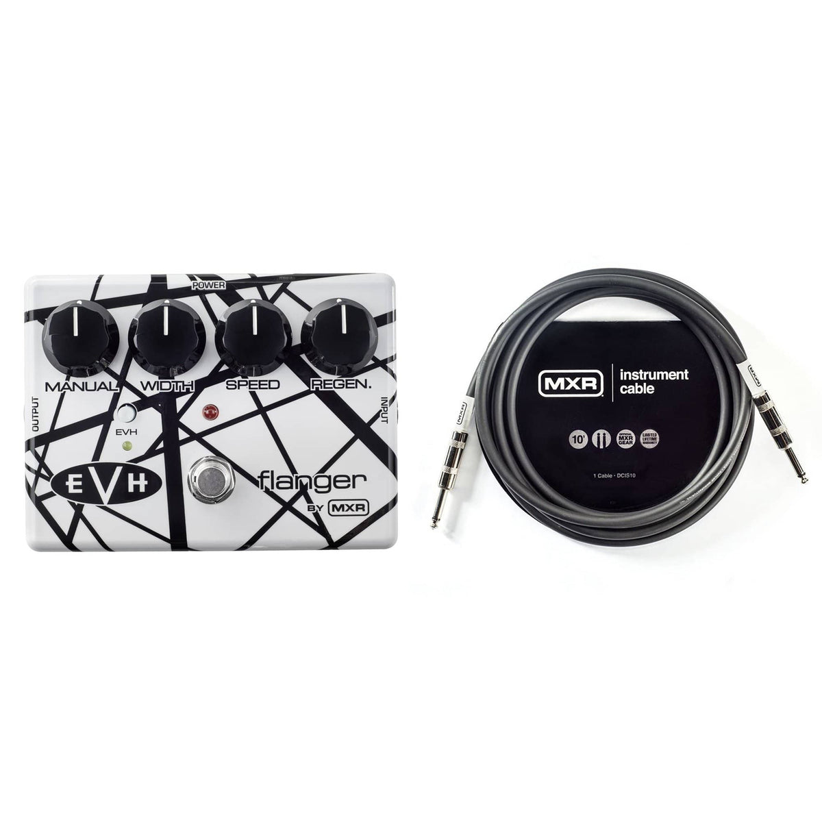 MXR EVH-117 Van Halen Flanger Bundle W/FREE MXR 10ft Instrument Cable - MusicMarket