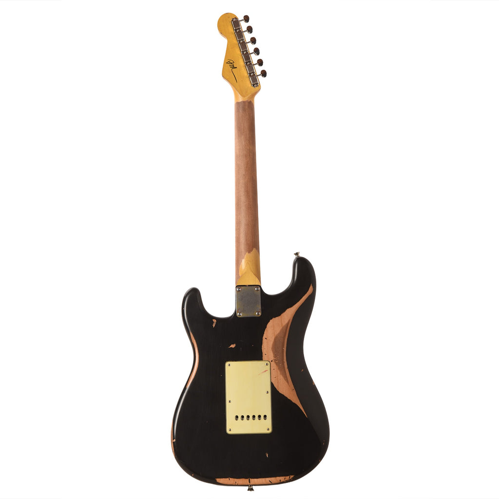 Nash S-63 Black w/ Heavy Aging & Nautilus Neck - View 5 | MusicMarket