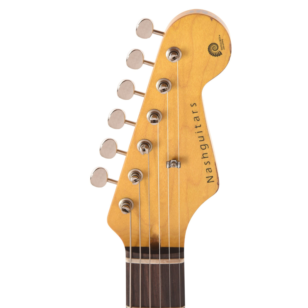 Nash S-63 Black w/ Heavy Aging & Nautilus Neck - View 6 | MusicMarket