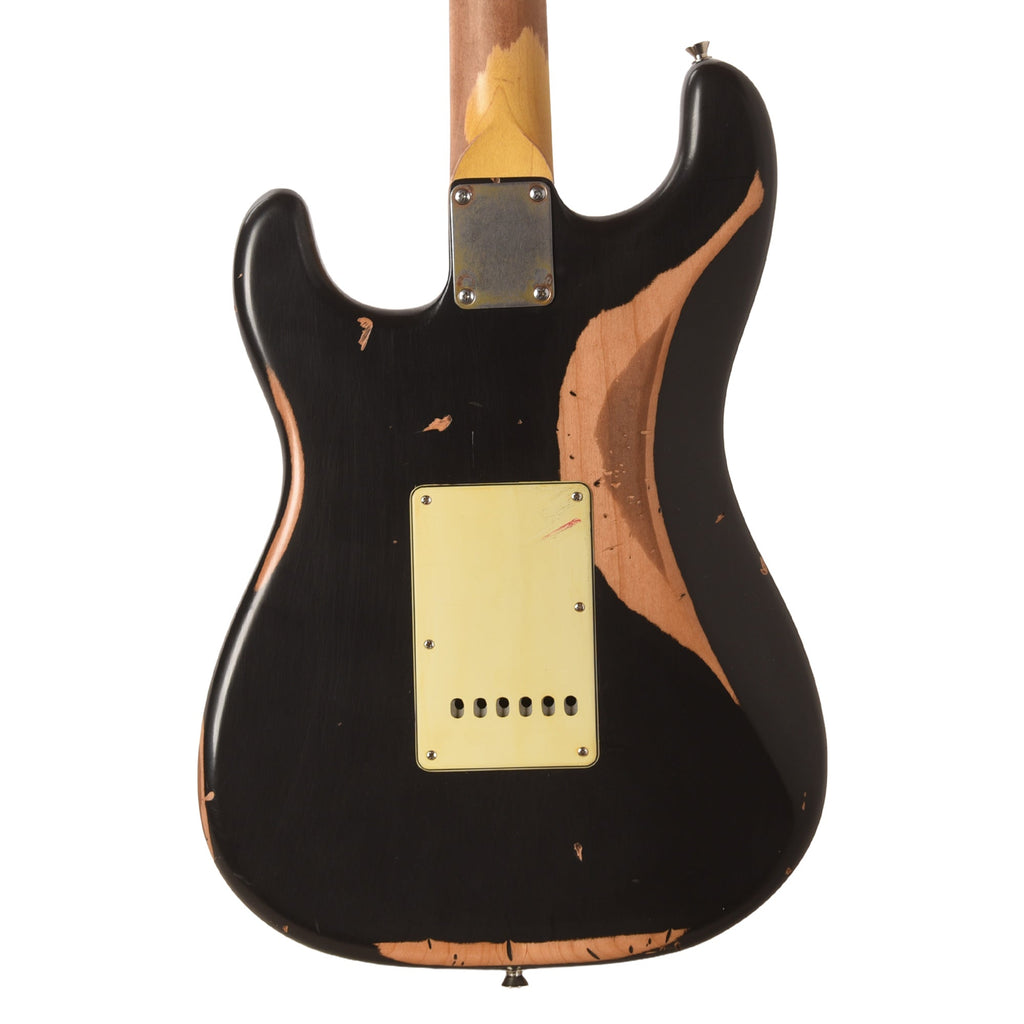 Nash S-63 Black w/ Heavy Aging & Nautilus Neck - View 3 | MusicMarket