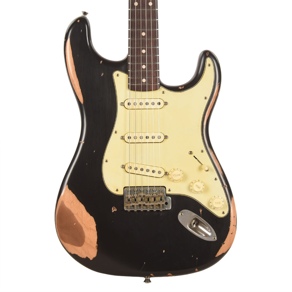 Nash S-63 Black w/ Heavy Aging & Nautilus Neck - View 2 | MusicMarket