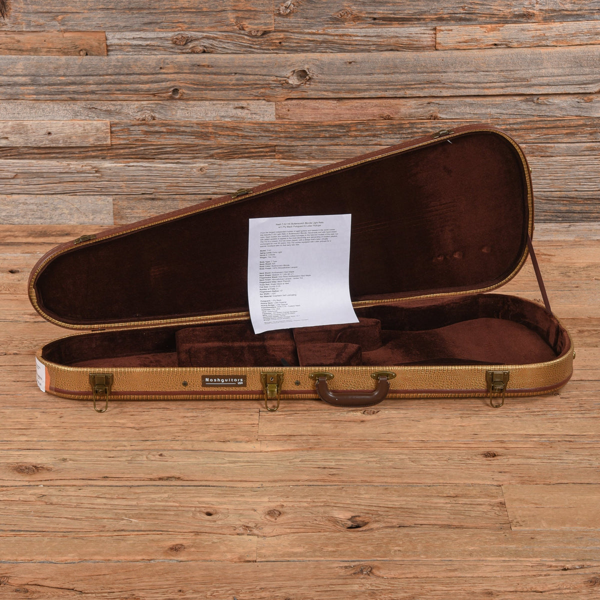 Nash T-52 Butterscotch Blonde 2021 - View 9 | MusicMarket