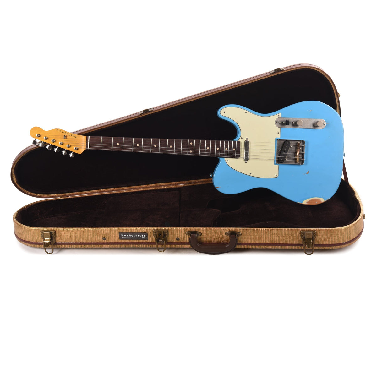 Nash T-63 Daphne Blue Medium Relic - View 9 | MusicMarket
