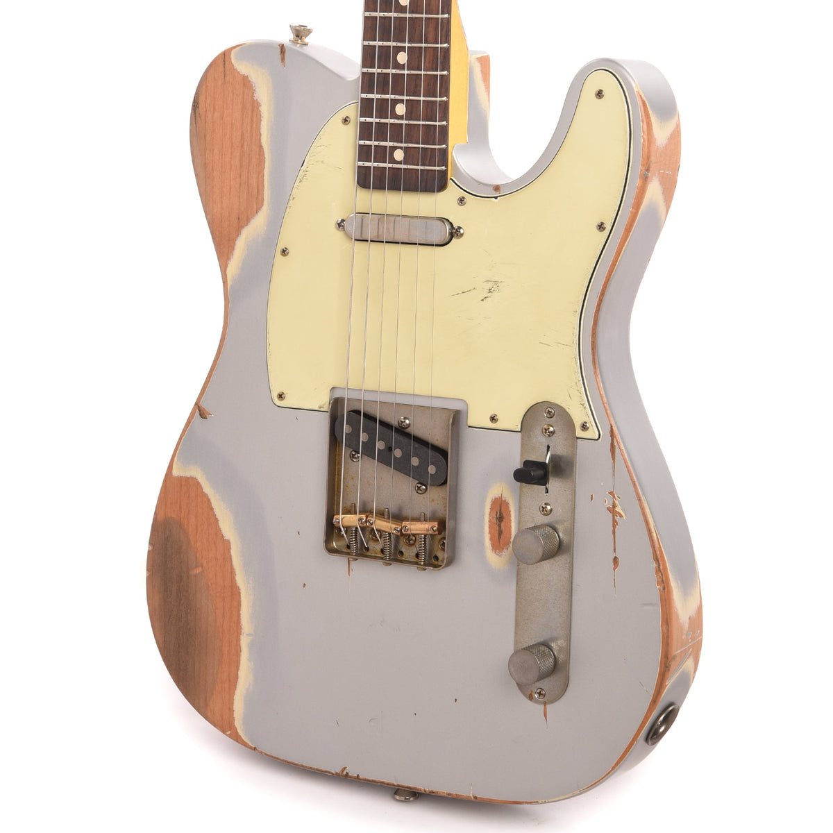Nash T-63 Inca Silver Heavy Relic - View 2 | MusicMarket