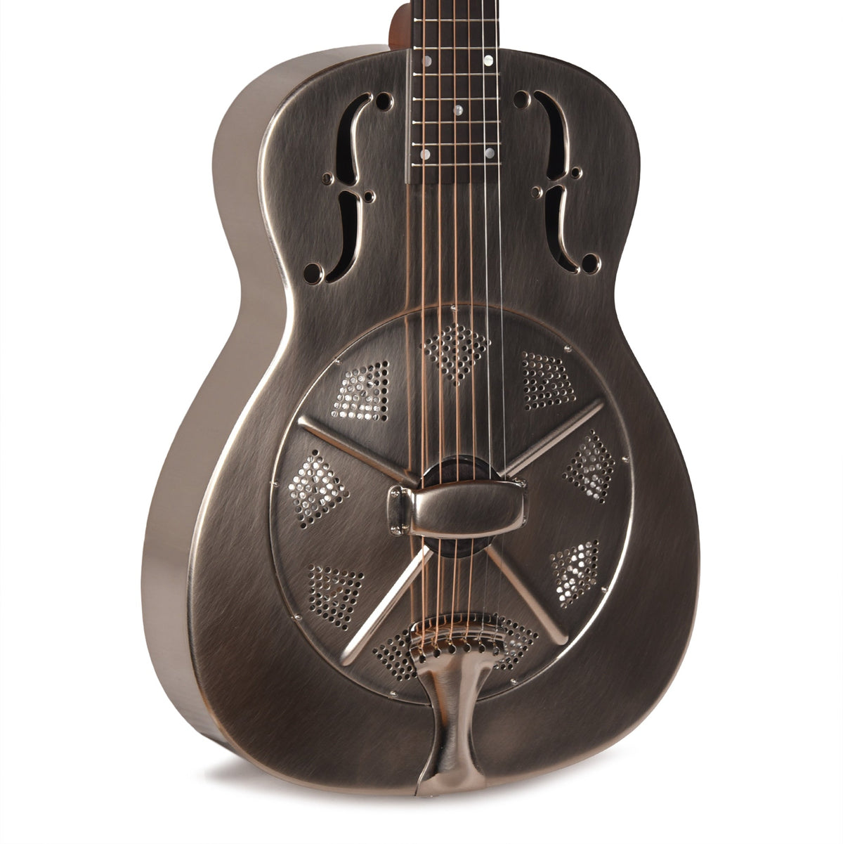 National NRP Single Cone Steel Rubbed Nickel 14-Fret - MusicMarket