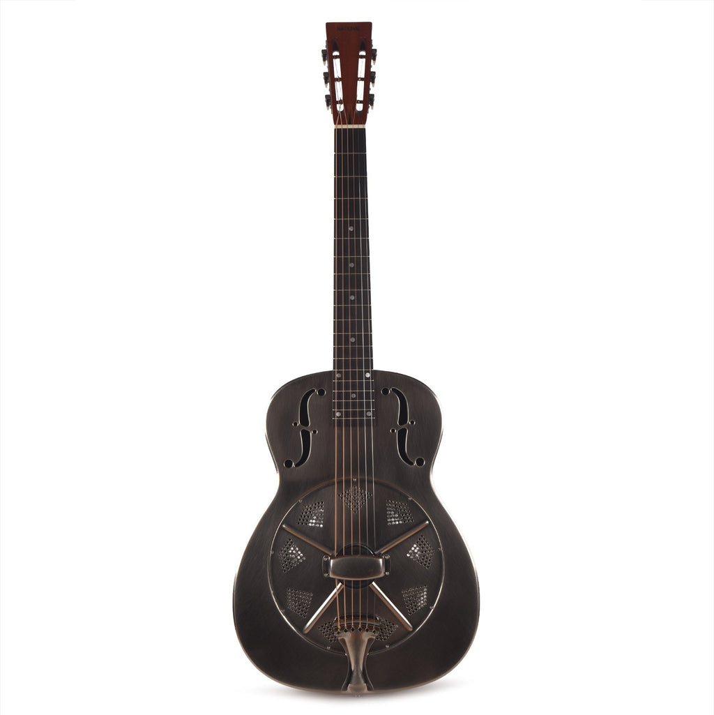 National NRP Single Cone Steel Rubbed Nickel 14-Fret - View 4 | MusicMarket