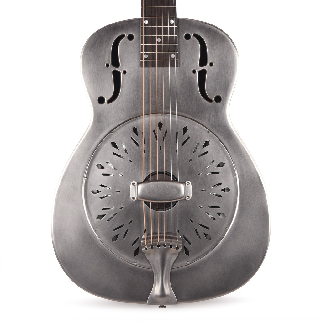 National RAW Single Cone Steel 14-Fret - View 2 | MusicMarket