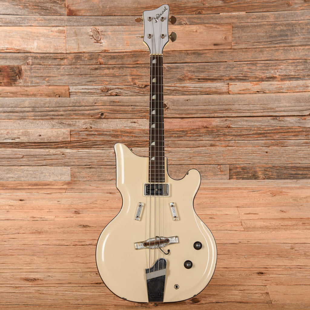 National Res-o-glass Val-Pro 85 Bass White 1960s - View 4 | MusicMarket