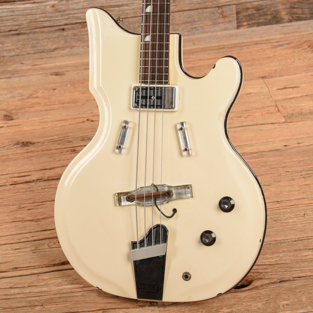 National Res-o-glass Val-Pro 85 Bass White 1960s - View 2 | MusicMarket