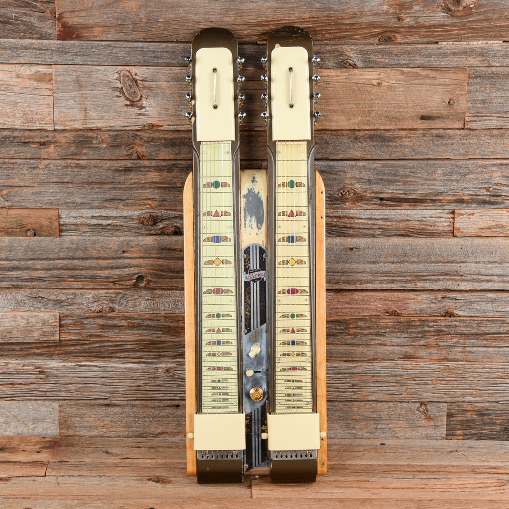 National Double Neck Lap Steel Grand Console Model 1050 1952 - MusicMarket