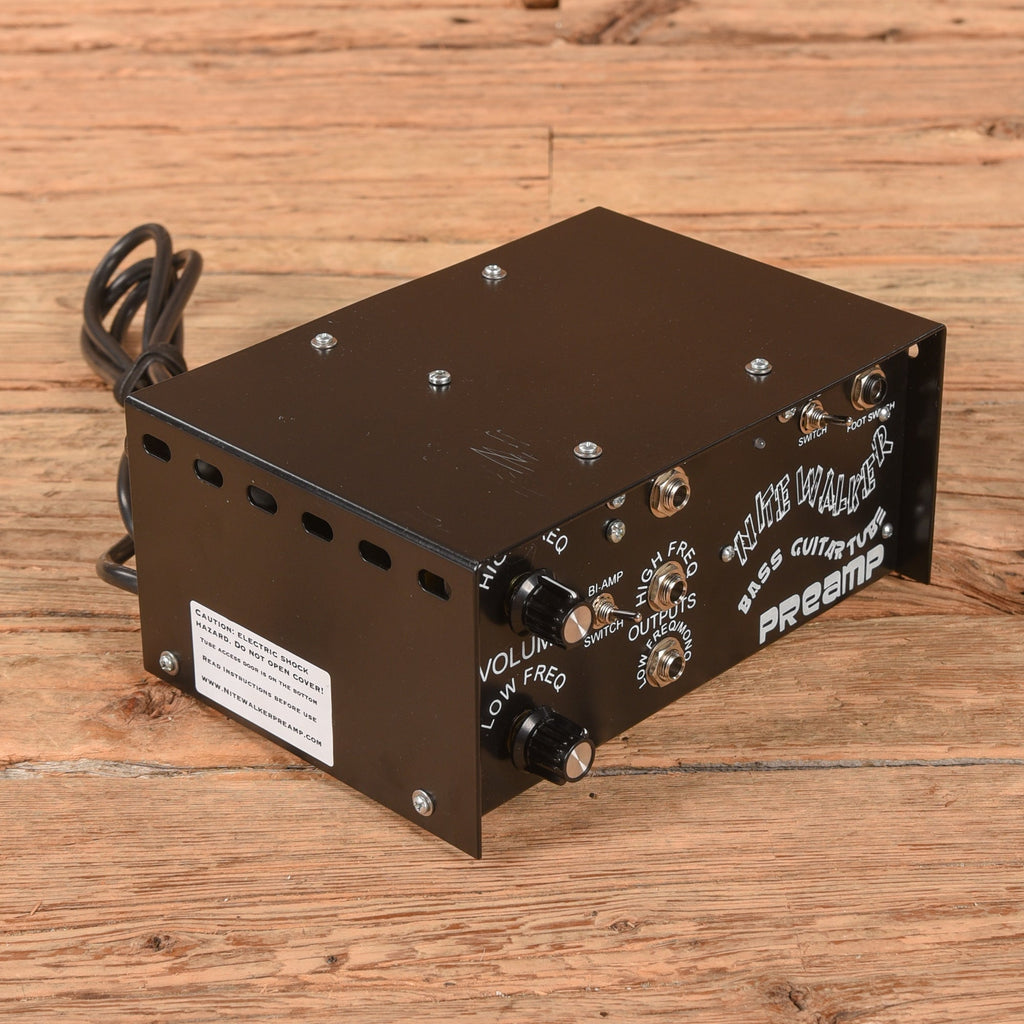 New Bass Tone Nitewalker Bass Guitar Tube Preamp - MusicMarket