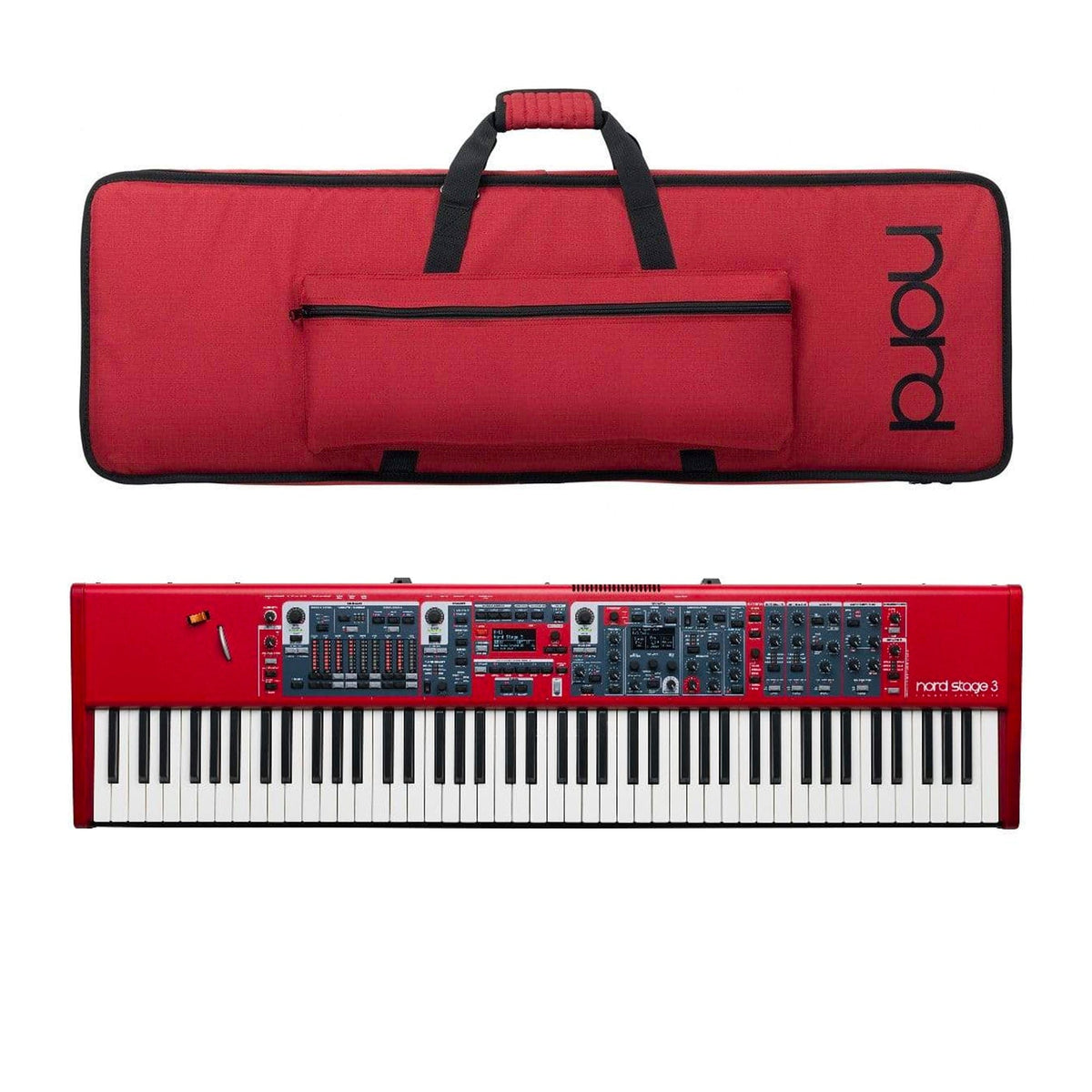 Nord Wave 2 Virtual Analog, FM and Wavetable Synthesizer and 61 Key Soft Case Bundle - MusicMarket