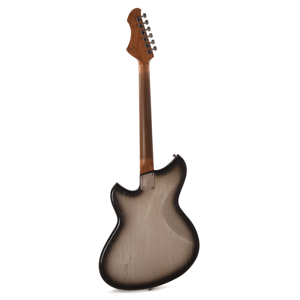 Novo Custom Miris J Light Distress Inca Burst w/Matching Headstock & Lollar Gold Foil Pickups - View 5 | MusicMarket