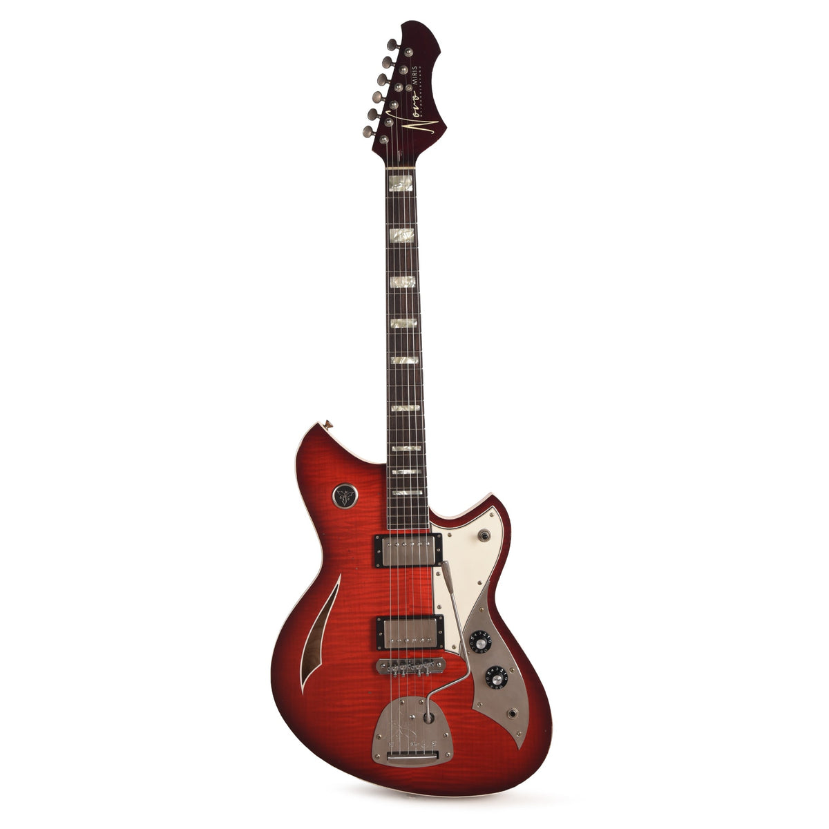 Novo Dealer Limited Miris JHH Harmony Burst Light Distress w/Lollar Low-Wind Imperials - View 4 | MusicMarket