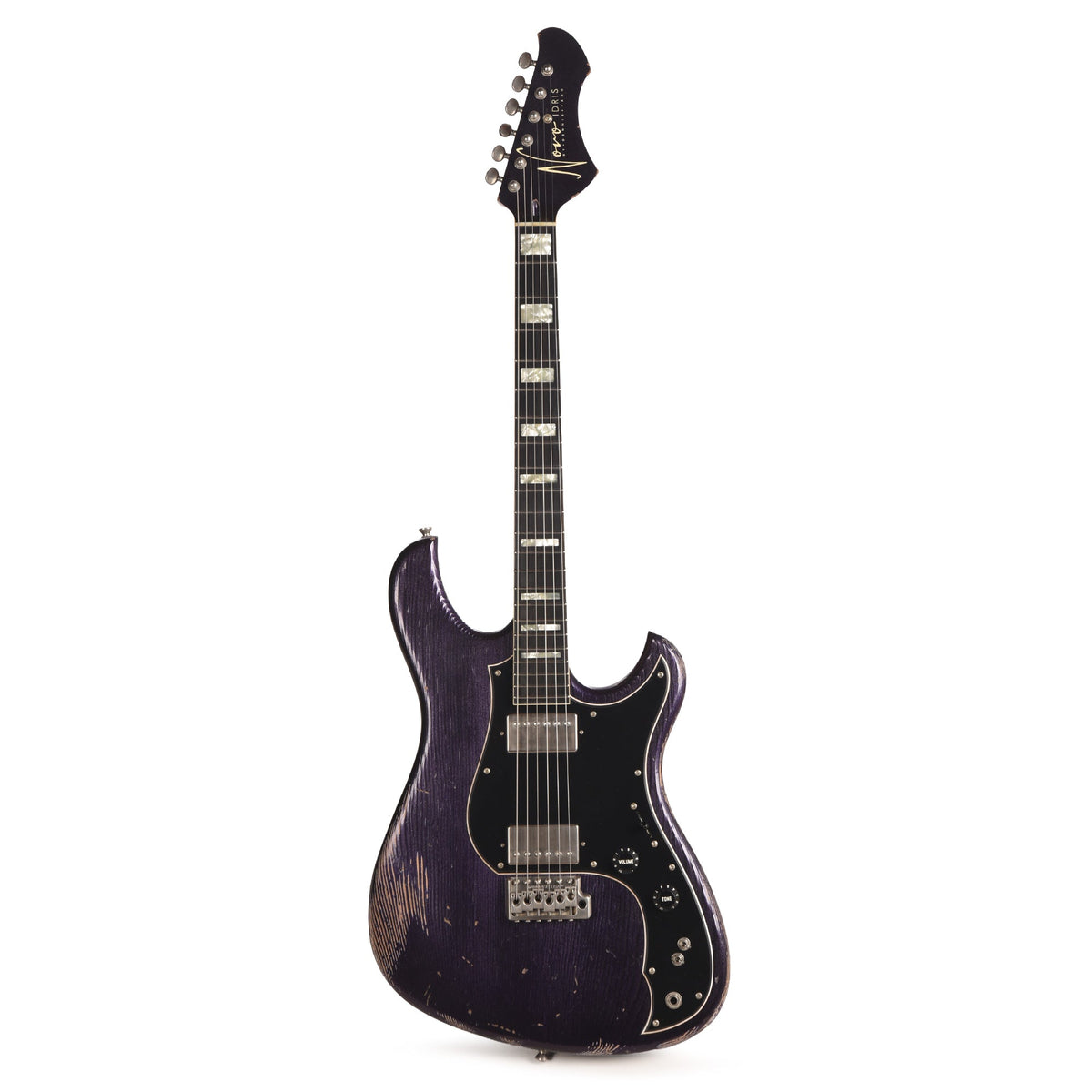 Novo Idris H2 Purple Stranger Medium Distress w/ Fralin Modern PAF Pickups - View 4 | MusicMarket