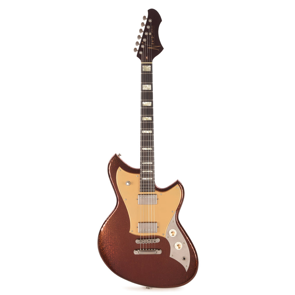 Novo Serus H2 Root Beer Sparkle Extra Light Distress w/ Fralin Pure PAF Pickups - View 3 | MusicMarket
