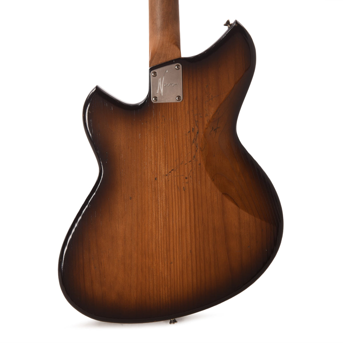 Novo Serus J Amber Burst Light Distress w/ Fralin P-90 Pickups - View 3 | MusicMarket