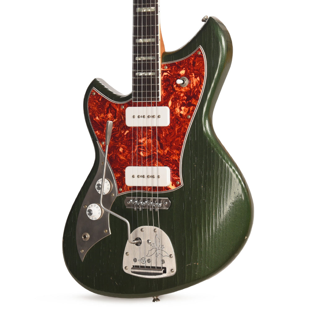 Novo Serus J Cadillac Green Light Distress w/ Fralin P-90 Pickups Left-Handed - MusicMarket