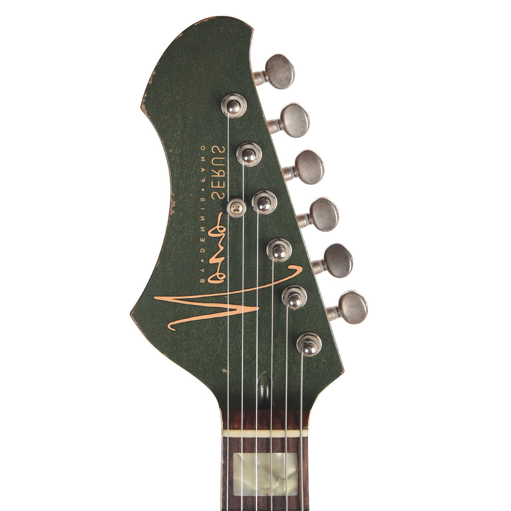 Novo Serus J Cadillac Green Light Distress w/ Fralin P-90 Pickups Left-Handed - View 6 | MusicMarket