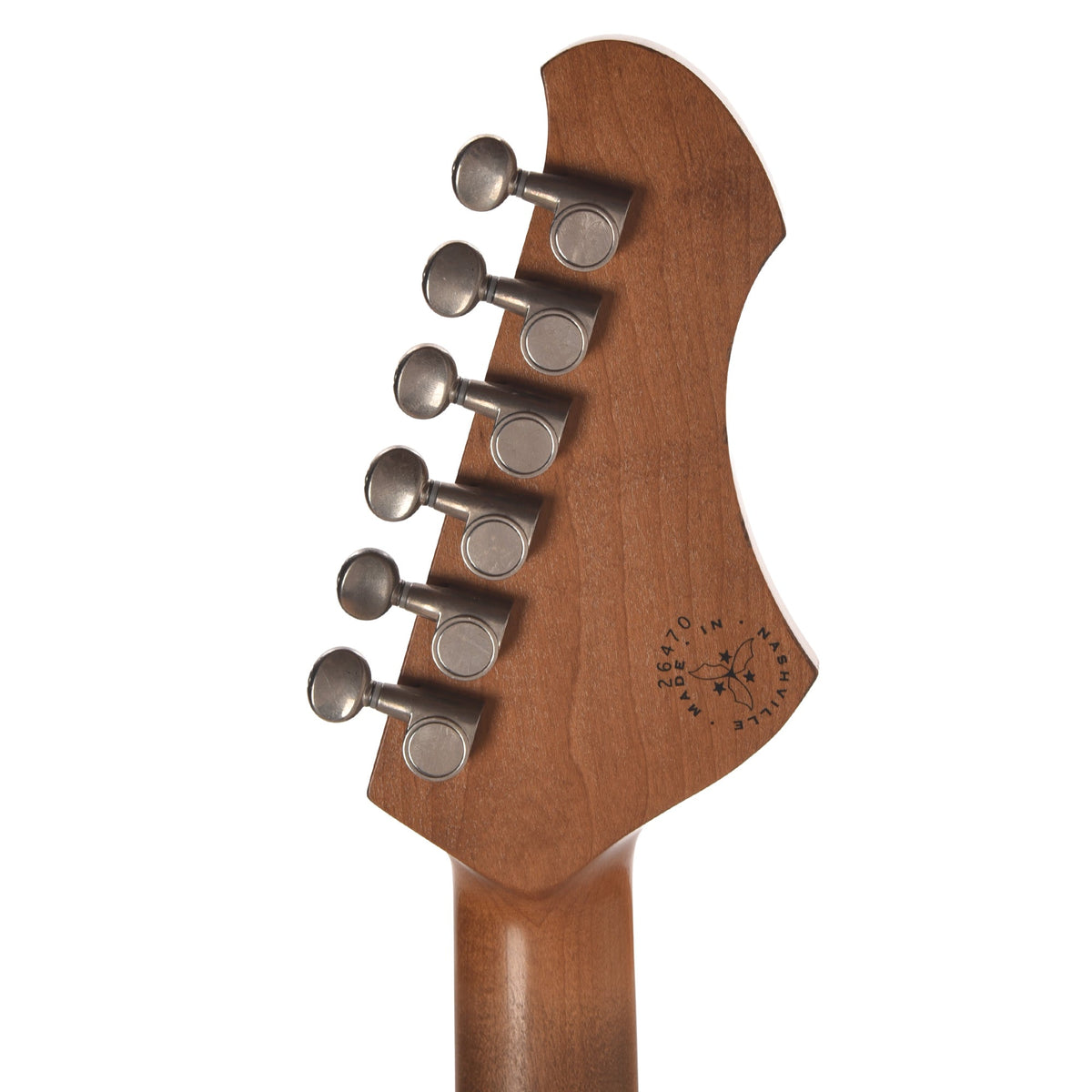 Novo Serus J Cadillac Green Light Distress w/ Fralin P-90 Pickups Left-Handed - View 7 | MusicMarket
