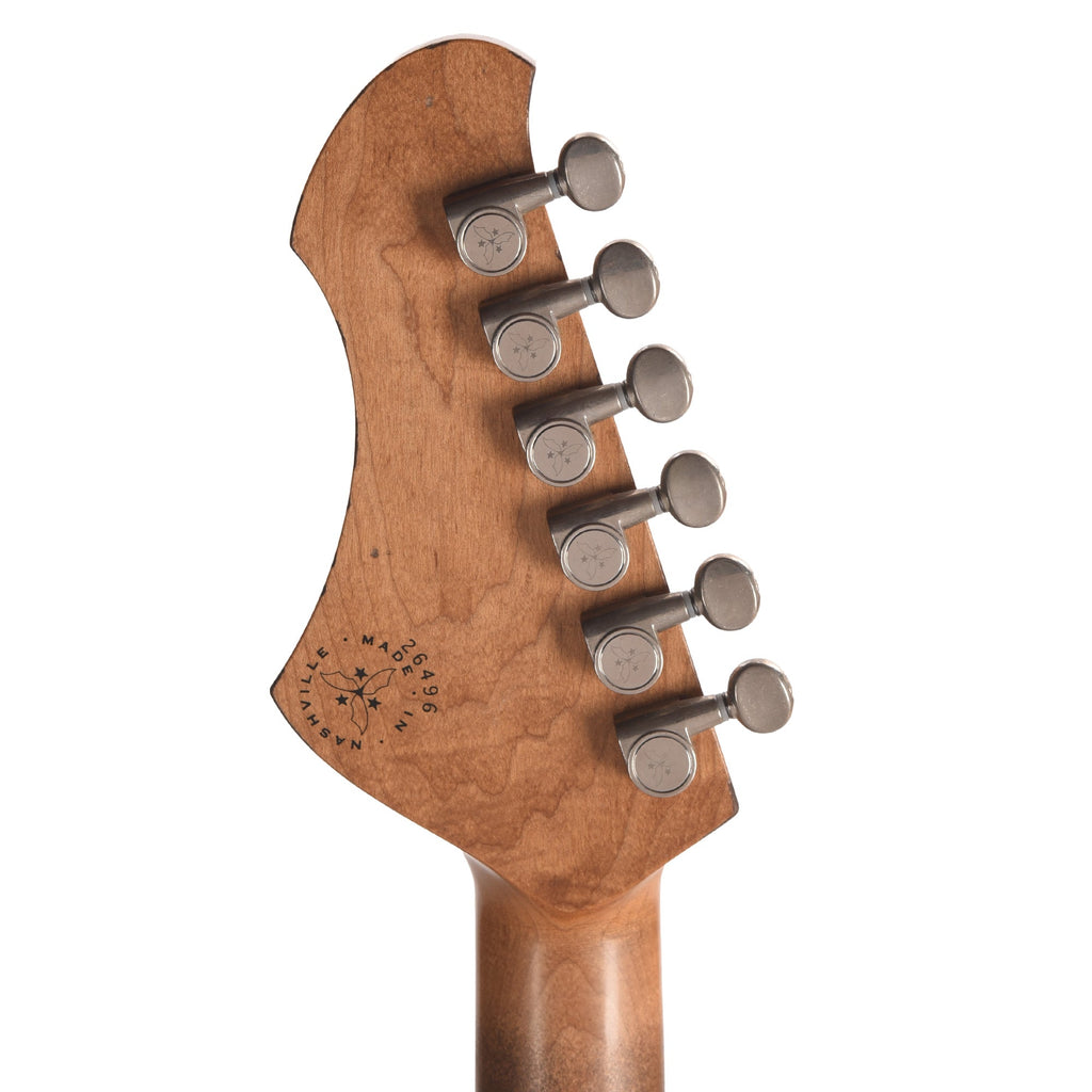 Novo Serus J HH Silvertone Burst Medium Distress w/ Fralin Modern PAF Pickups - View 7 | MusicMarket