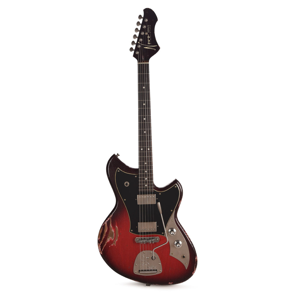 Novo Serus J HH Silvertone Burst Medium Distress w/ Fralin Modern PAF Pickups - View 4 | MusicMarket