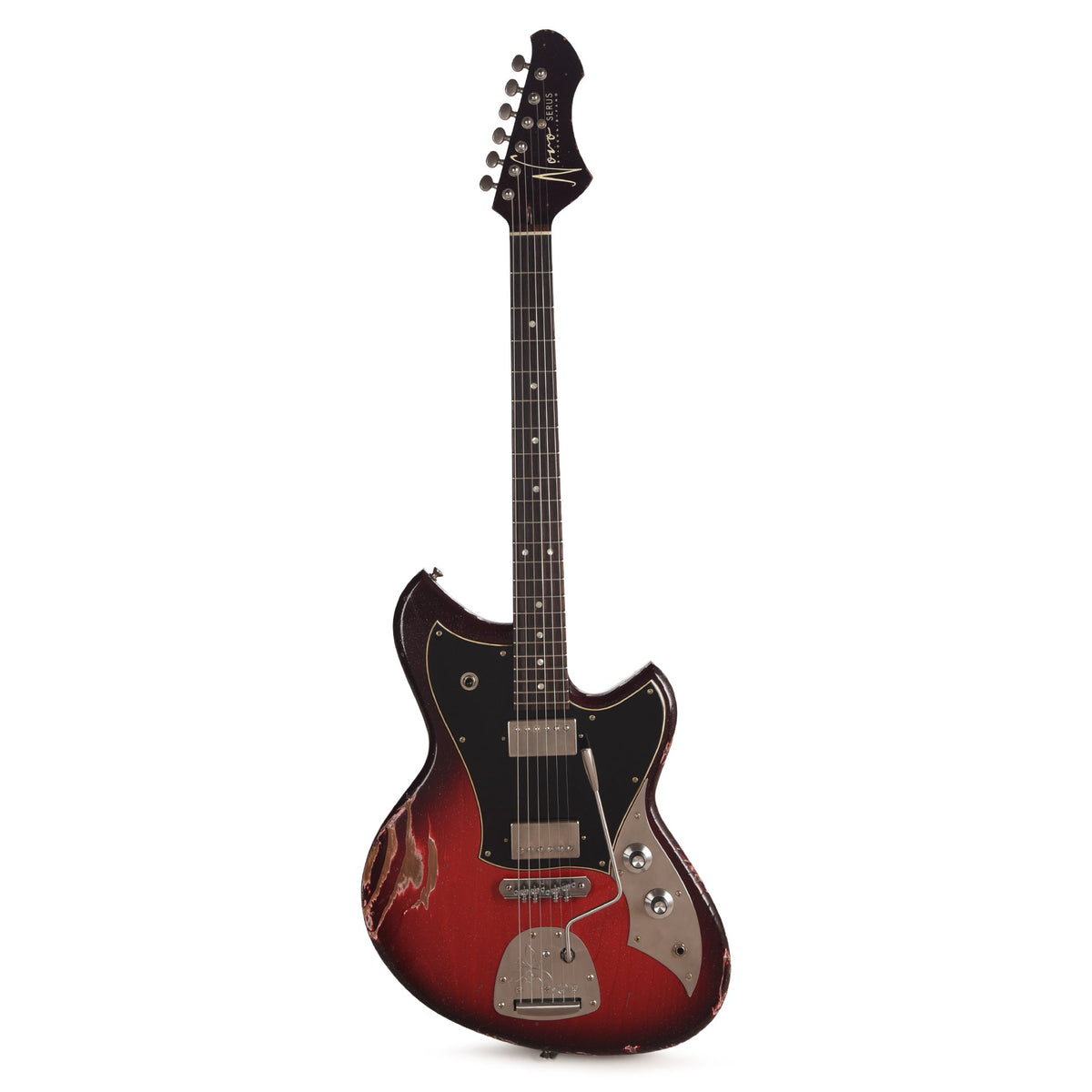 Novo Serus J HH Silvertone Burst Medium Distress w/ Fralin Modern PAF Pickups - View 4 | MusicMarket