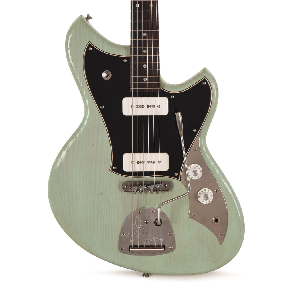 Novo Serus J Surf Mary Kaye Light Distress w/ Fralin P-90 Pickups - View 2 | MusicMarket