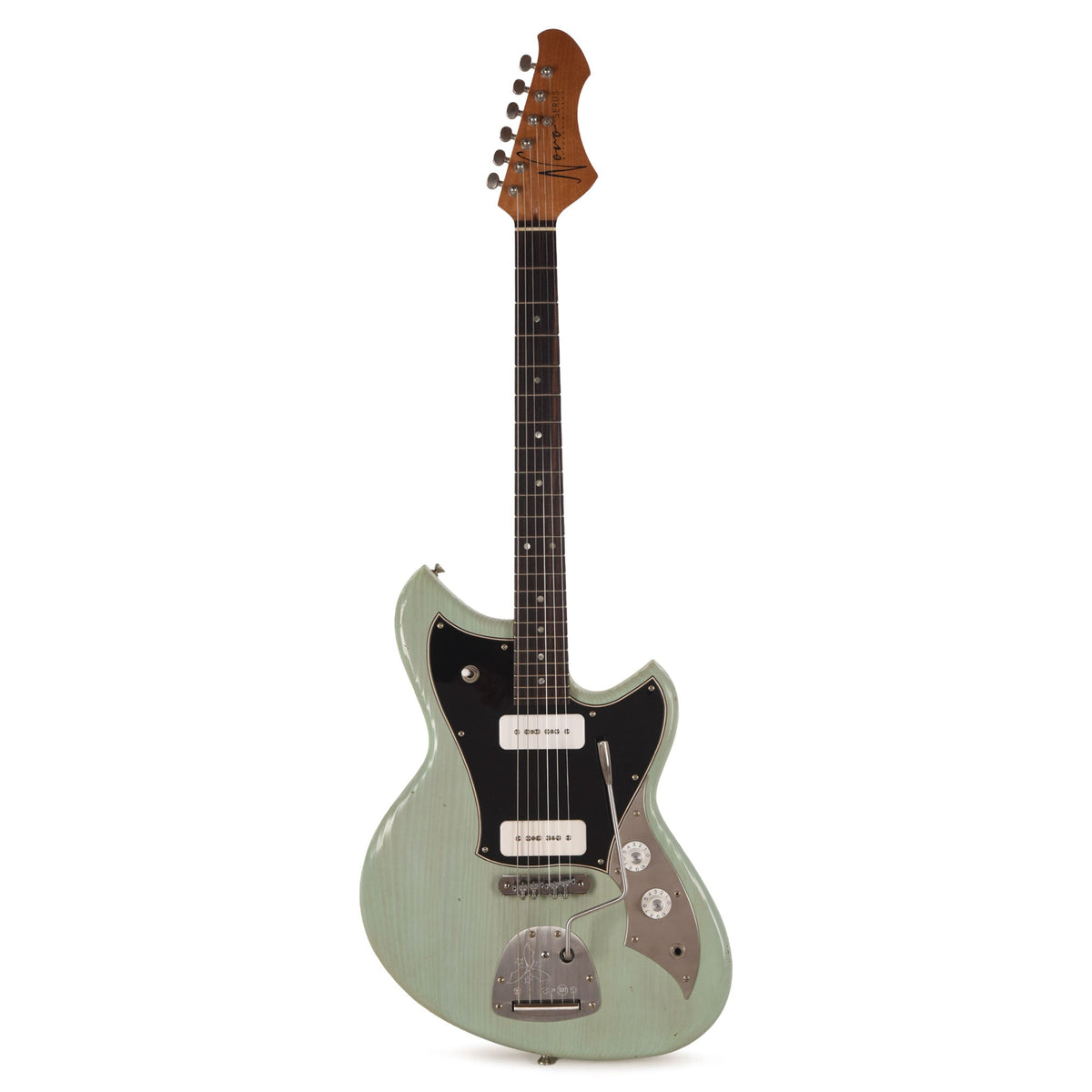 Novo Serus J Surf Mary Kaye Light Distress w/ Fralin P-90 Pickups - View 4 | MusicMarket