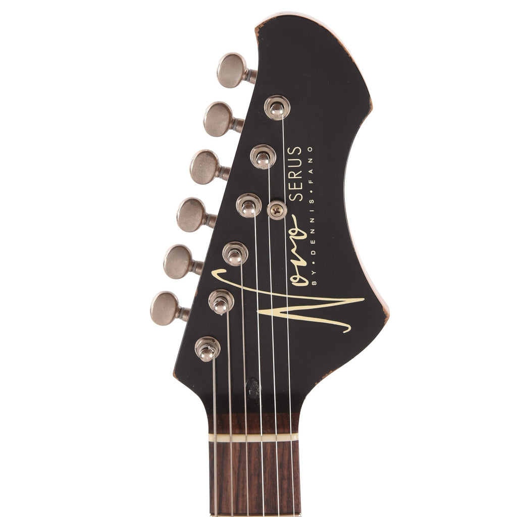 Novo Serus T Nucleus Bull Black Light Distress w/ Fralin High Output Tele & Fralin P-45 Pickups - View 6 | MusicMarket