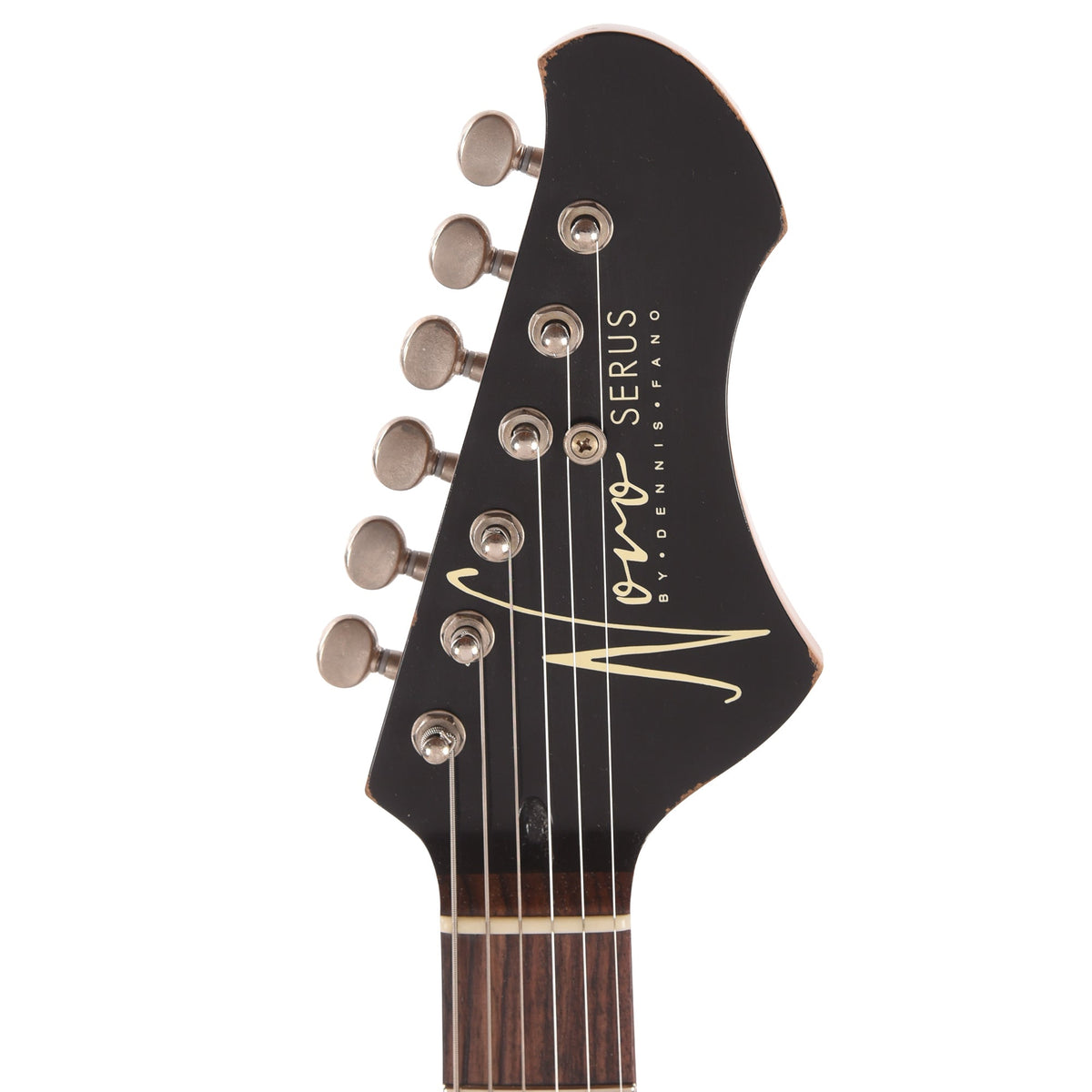 Novo Serus T Nucleus Bull Black Light Distress w/ Fralin High Output Tele & Fralin P-45 Pickups - View 6 | MusicMarket