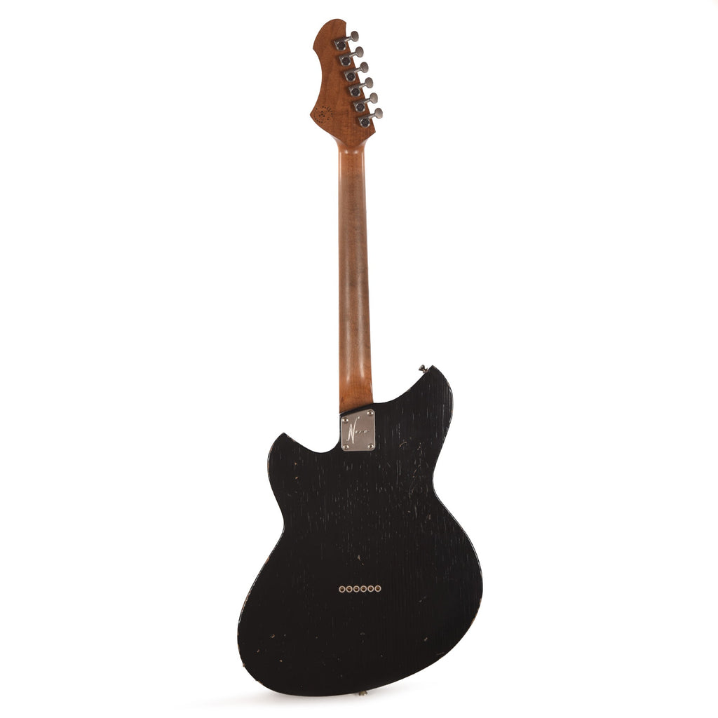 Novo Serus T Nucleus Bull Black Light Distress w/ Fralin High Output Tele & Fralin P-45 Pickups - View 5 | MusicMarket